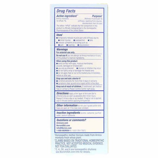 Arnicare Gel, BOR